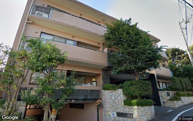 ディアナコート大岡山の外観（Googleストリートビュー）