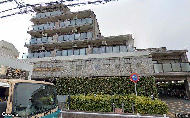 ライオンズマンション蓮根第2の外観（Googleストリートビュー）