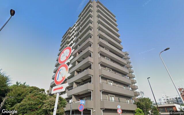 御殿山デュープレックス葛西城本丸の外観（Googleストリートビュー）