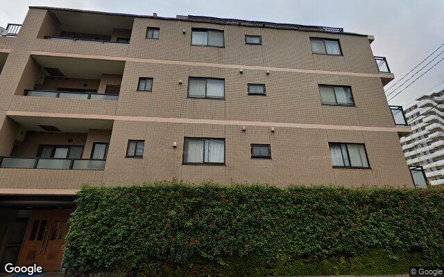 中銀池尻マンシオンの外観（Googleストリートビュー）