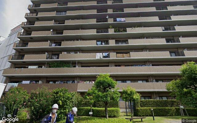 コスモ平井パークビューの外観（Googleストリートビュー）