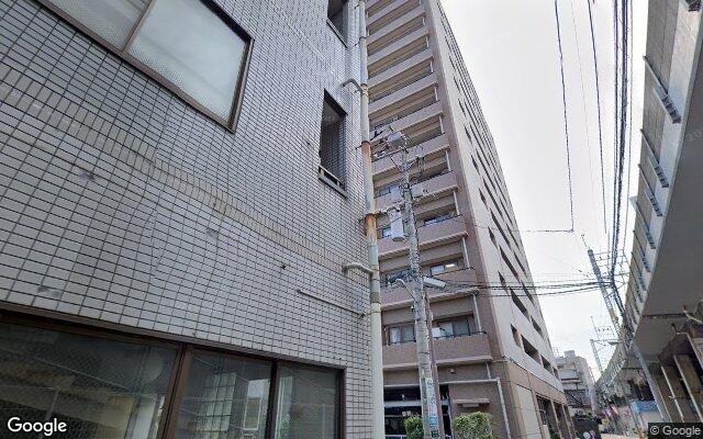 朝日マンション南小岩の外観（Googleストリートビュー）