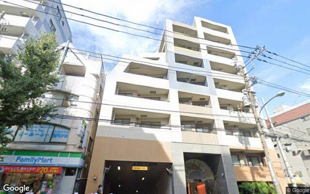 クレッセント目白の外観（Googleストリートビュー）