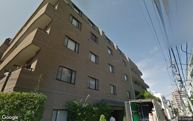 牛込南町クィーンヒルズの外観（Googleストリートビュー）