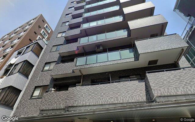 エクセラージュ日本橋蛎殻町の外観（Googleストリートビュー）