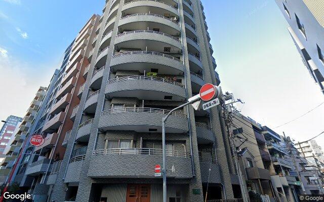 レックス大塚山の手台の外観（Googleストリートビュー）