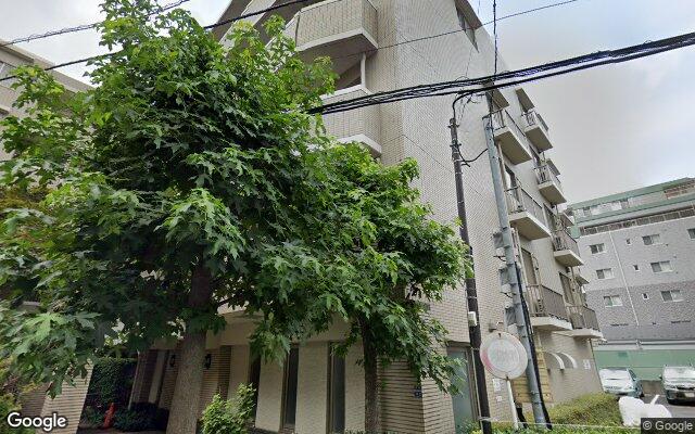 本蓮沼パークホームズの外観（Googleストリートビュー）
