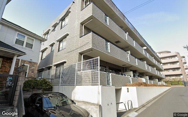 モリス多摩聖ヶ丘ヒルズの外観（Googleストリートビュー）