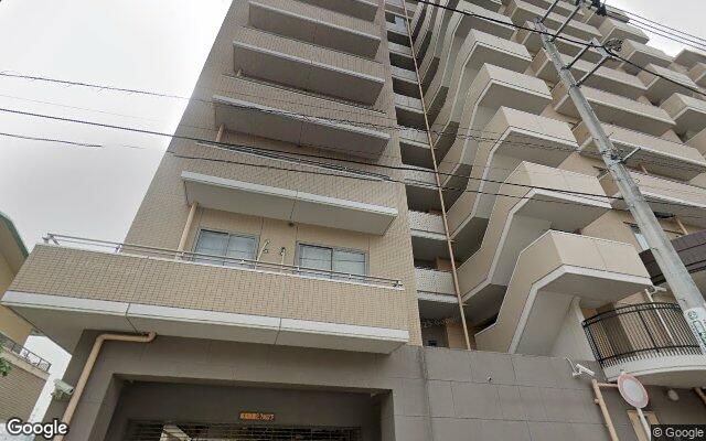 大井仙台坂第一マンションズの外観（Googleストリートビュー）