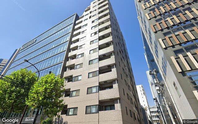 パロス築地の外観（Googleストリートビュー）