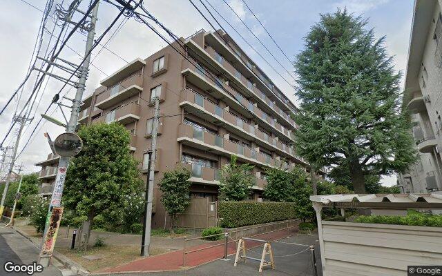 ヴェルレージュ世田谷砧の外観（Googleストリートビュー）