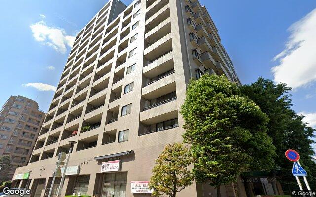 清瀬パークホームズの外観（Googleストリートビュー）