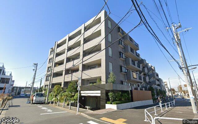 クレアホームズ平和台の外観（Googleストリートビュー）