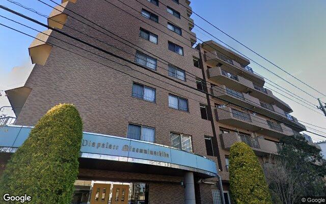 ダイアパレス南町田の外観（Googleストリートビュー）