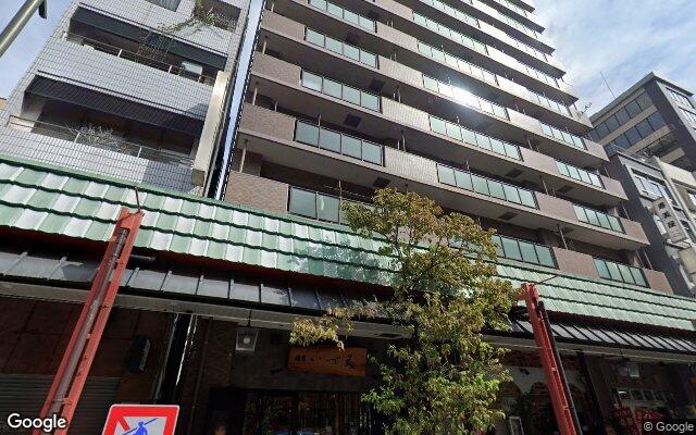 ファミール浅草一丁目の外観（Googleストリートビュー）