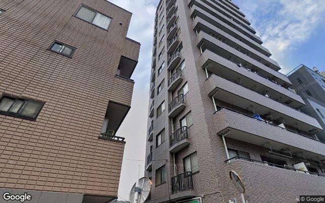 キャッスルマンション町屋参番館の外観（Googleストリートビュー）