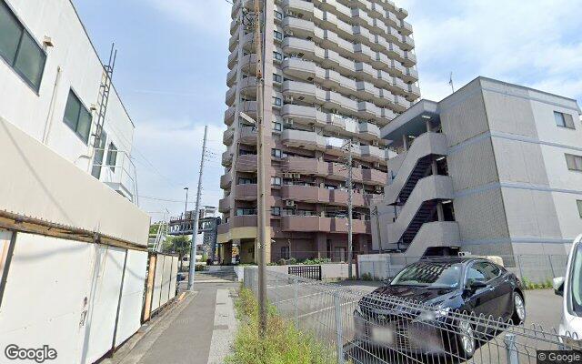 ライオンズシティ四ツ木の外観（Googleストリートビュー）