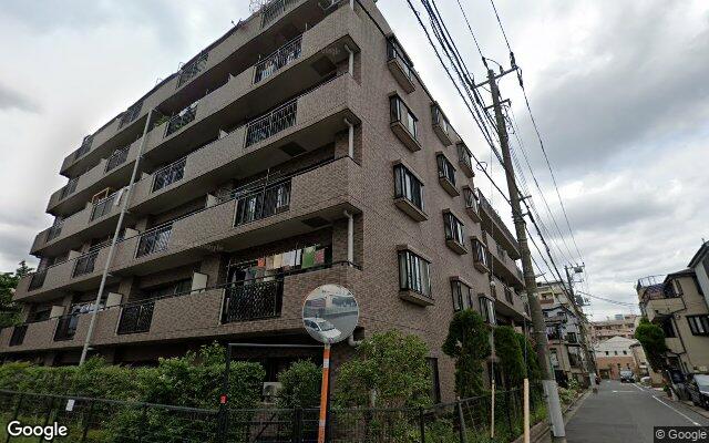 ザパームス西葛西の外観（Googleストリートビュー）