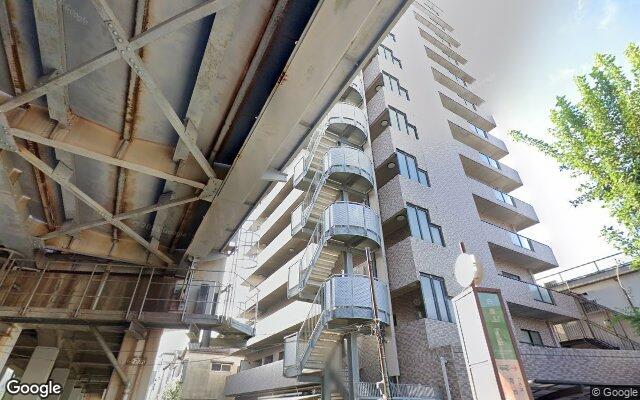ロイヤルタワーお花茶屋の外観（Googleストリートビュー）