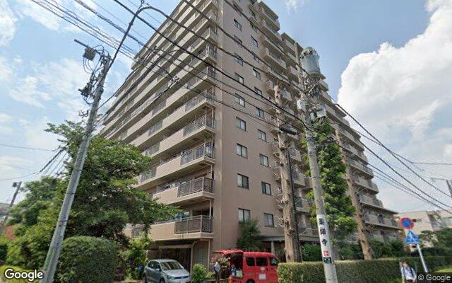 ヴィルヌーブガーデンズ綾瀬の外観（Googleストリートビュー）