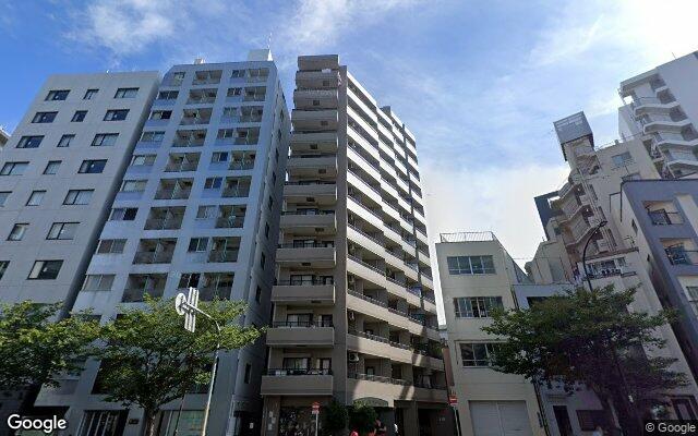ニューキャピタル浅草西の外観（Googleストリートビュー）