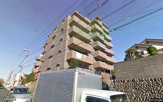 ダイアパレス昭島中神坂の外観（Googleストリートビュー）
