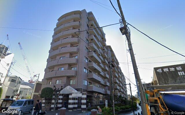 オーベル池袋立教通りの外観（Googleストリートビュー）