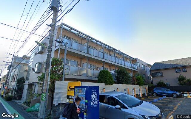 藤和シティホームズ自由が丘の外観（Googleストリートビュー）