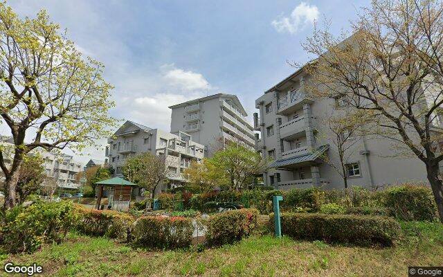 レーベンスガルテン長池2-10号棟の外観（Googleストリートビュー）