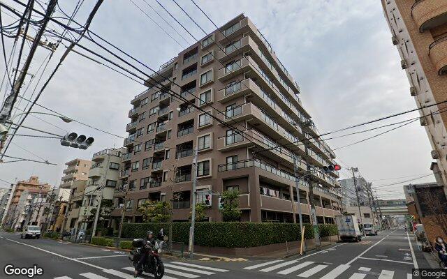 エヴァーグリーン綾瀬1番館の外観（Googleストリートビュー）