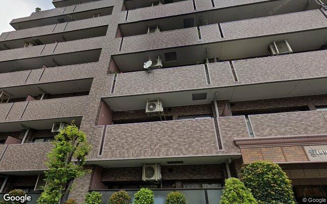 ライオンズガーデン浮間公園の外観（Googleストリートビュー）