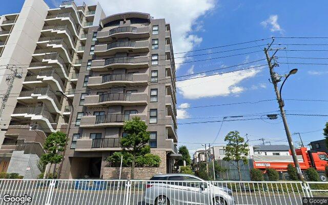 エクセルシオール金町の外観（Googleストリートビュー）
