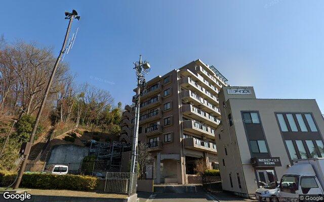 マイキャッスル八王子暁町ガーデンヒルズの外観（Googleストリートビュー）