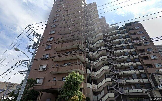 朝日マンション東青梅の外観（Googleストリートビュー）
