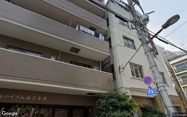 シーガルハイツ入谷壱番館の外観（Googleストリートビュー）