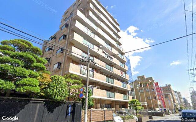 ベルメゾン錦糸町の外観（Googleストリートビュー）