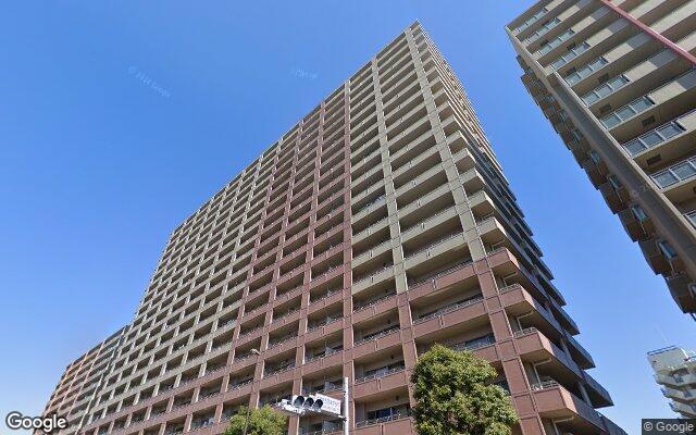 イーストパークス大島セントラルスクエアの外観（Googleストリートビュー）