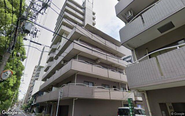 オリンポス隅田公園壱号館の外観（Googleストリートビュー）