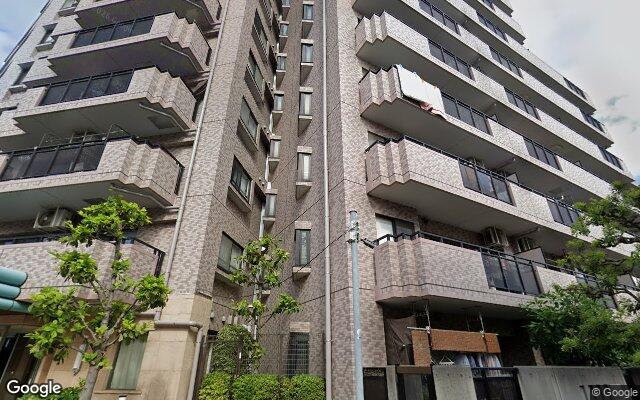 ライオンズプラザ西新井大師の外観（Googleストリートビュー）
