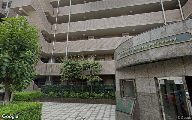 ライオンズマンション世田谷若林の外観（Googleストリートビュー）