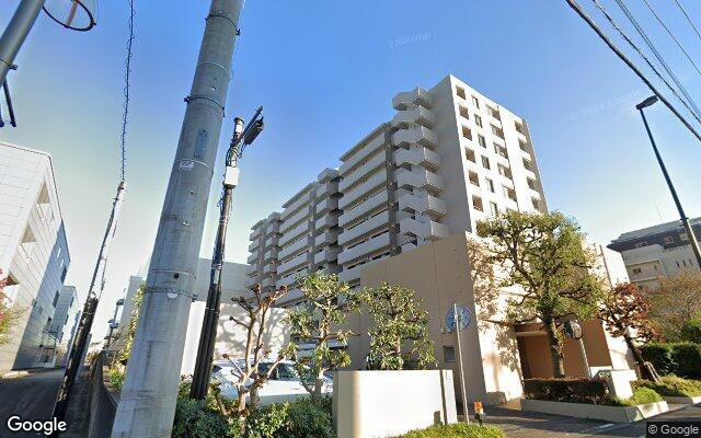 吉祥寺南パークホームズの外観（Googleストリートビュー）
