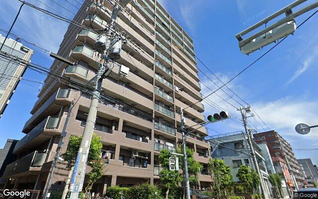 ダイアパレス京成曳舟の外観（Googleストリートビュー）
