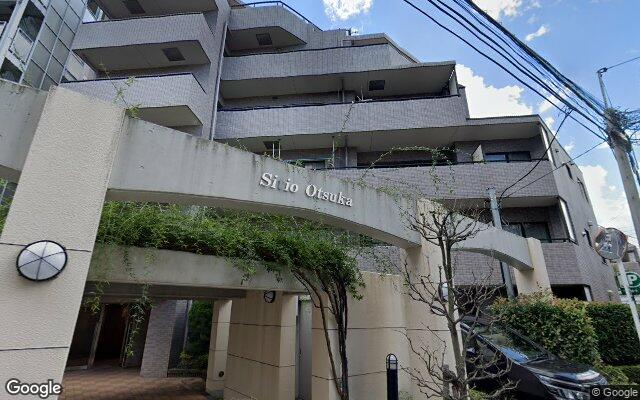 シティオ大塚の外観（Googleストリートビュー）