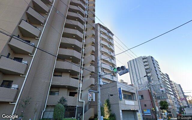 藤和シティホームズ西日暮里の外観（Googleストリートビュー）