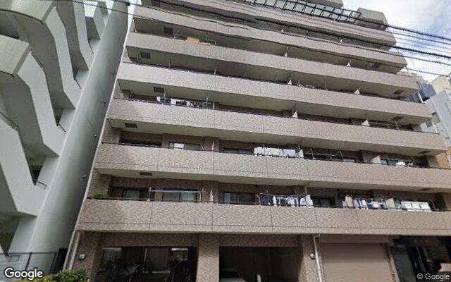 モリス森下の外観（Googleストリートビュー）