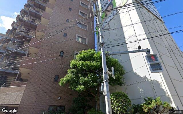 朝日シティパリオ三ノ輪の外観（Googleストリートビュー）
