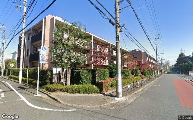 コスモつつじケ丘の外観（Googleストリートビュー）
