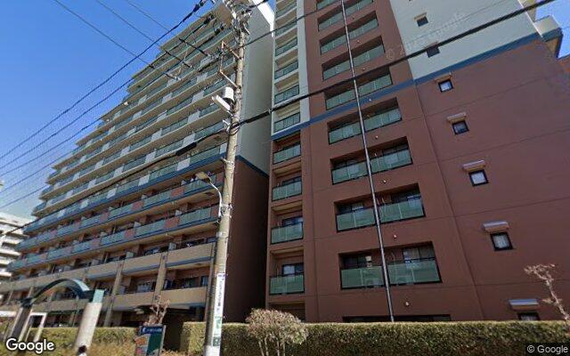 グランパセオ新小岩の外観（Googleストリートビュー）