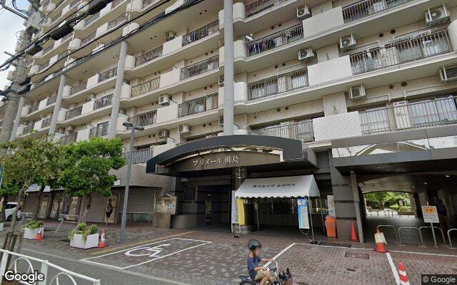 プリメール柳島の外観（Googleストリートビュー）