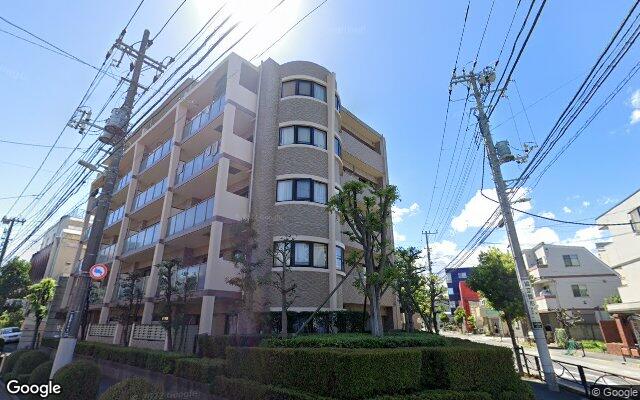 ヴィルヌーブ亀有の外観（Googleストリートビュー）